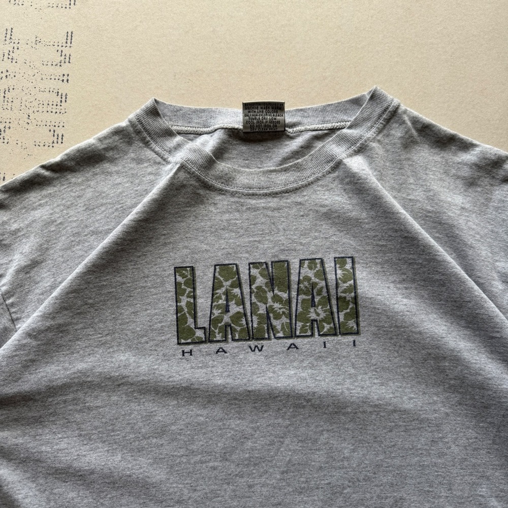 Vintage 90's Lanai Hawaii‎ Surf T-shirt